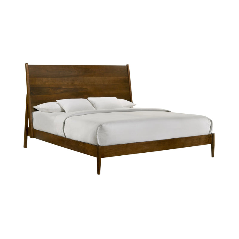 Malibu Panel Bedroom Set in Walnut