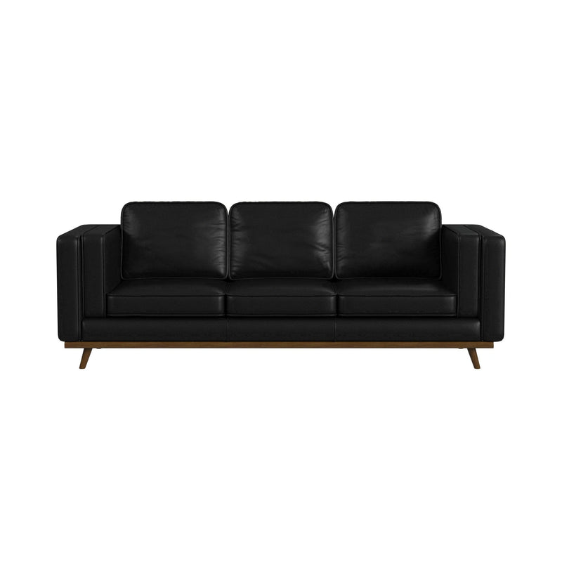 Venus Sofa with Cherry Finished Wooden Front