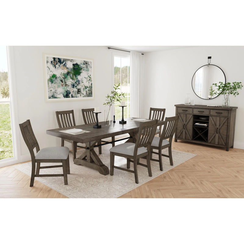 Yellowstone Dining Set in Medium Brown