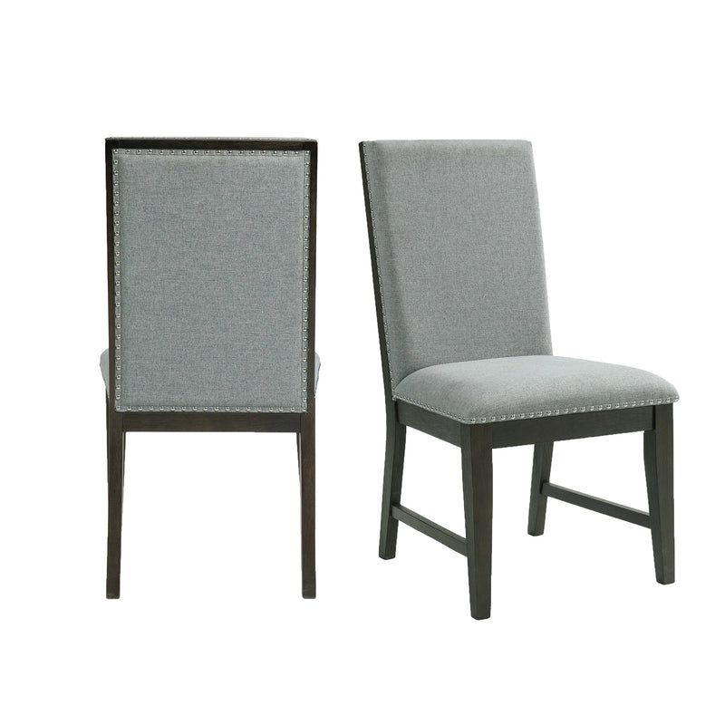 Donovan Upholstery Side Chair Dark (2 Per Pack)
