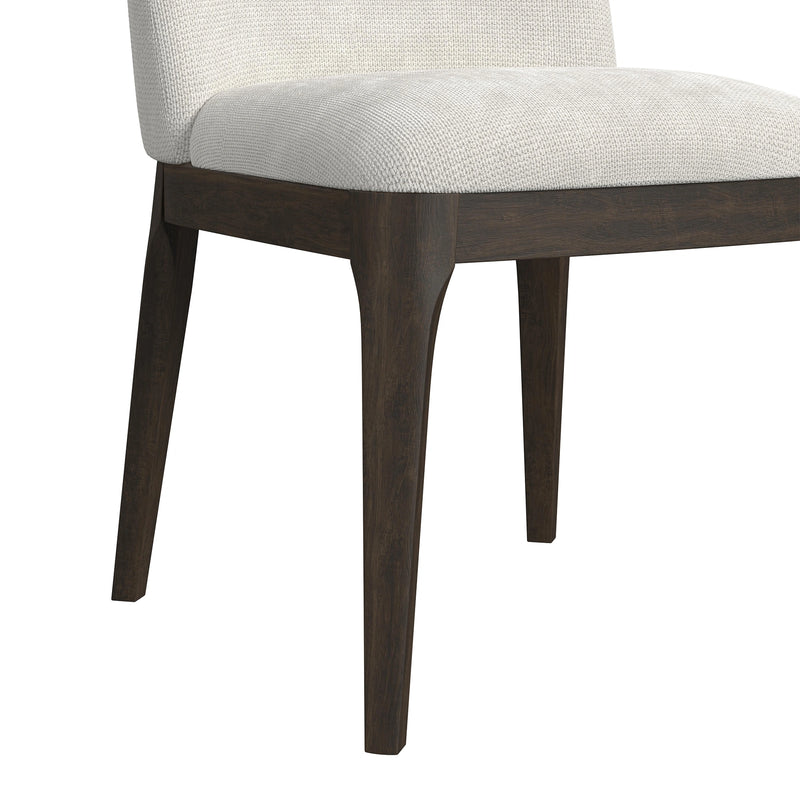 Sylvie Dining Side Chair with White Fabric (2 Per Carton)