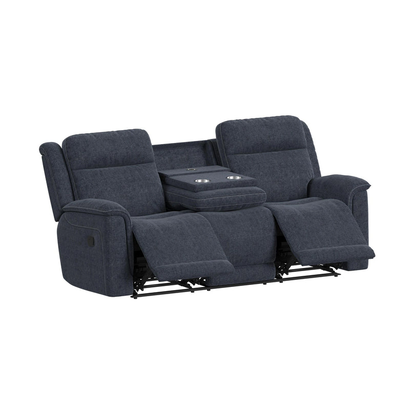Striker Sofa in Bristol Cobalt