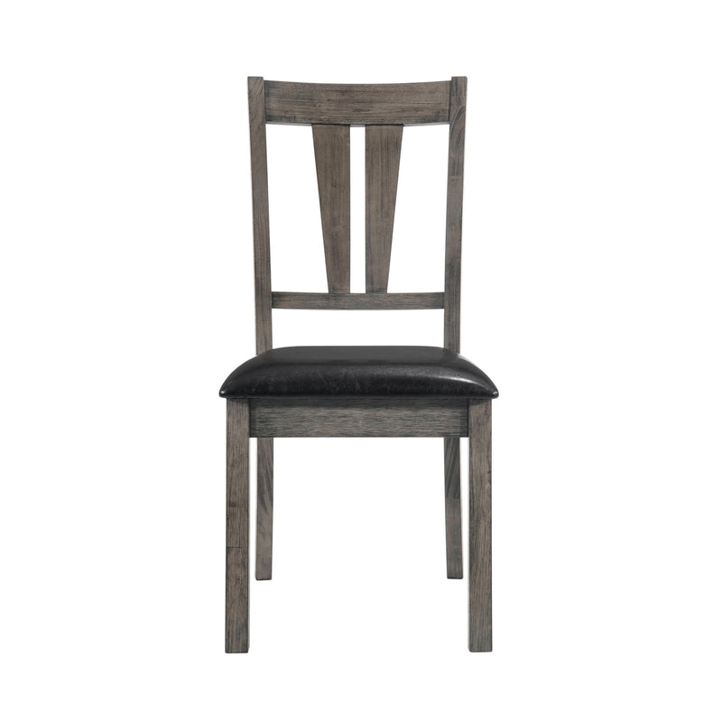 Nathan Fan Back Chair W/Pu Seat (2 Per Pack)
