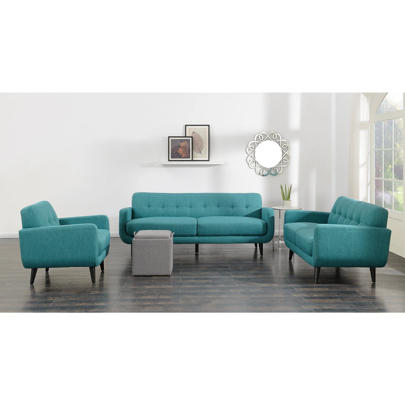 Hadley Sofa Set in Teal