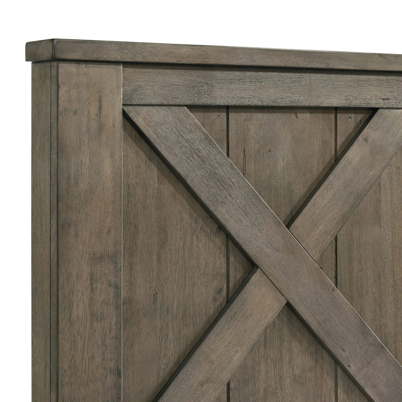 Maverick Panel Bedroom Set in Antique Grey