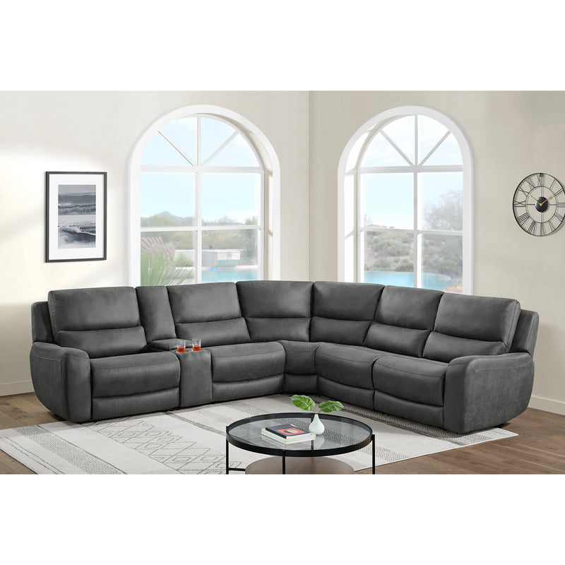 Saber Modular Power Motion Recliner in Texas Granite