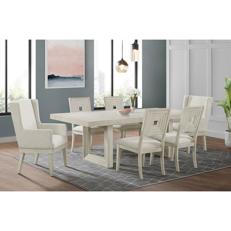 Avalanche Dining Set in Antique White