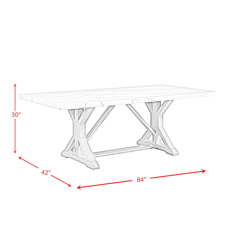 Lakeview 5PC Dining Set-Table & Four Chairs