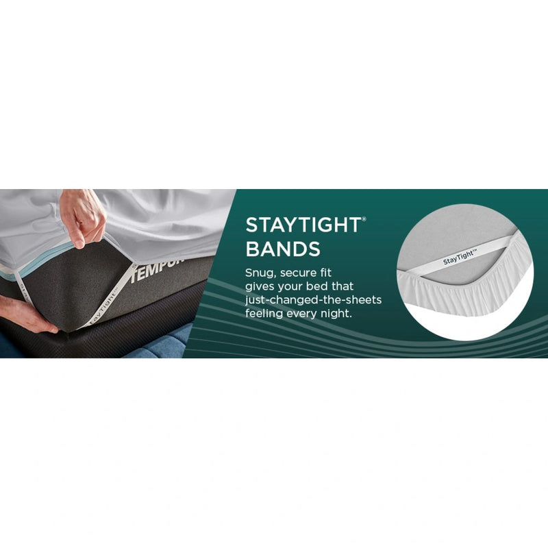 TEMPUR-Adapt Luxe Egyptian Cotton Sheets - White