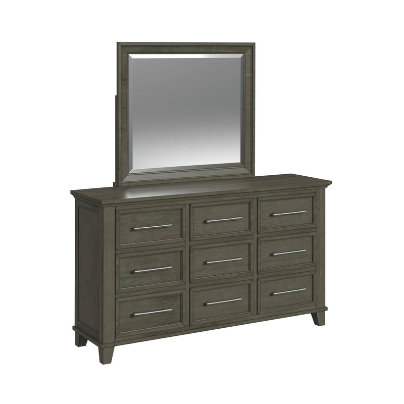 Canterbury Dresser and Mirror Set