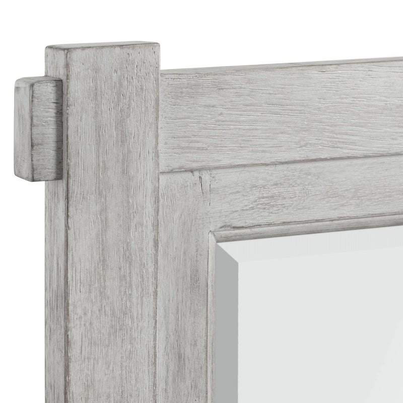 Scott Dresser & Mirror Set White Finish