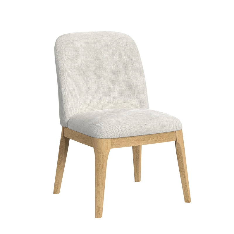 Sylvie Dining Side Chair with White Fabric (2 Per Carton)