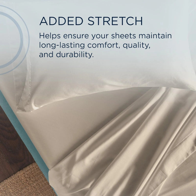 TEMPUR Classic Cotton Sheet Set Sandstone