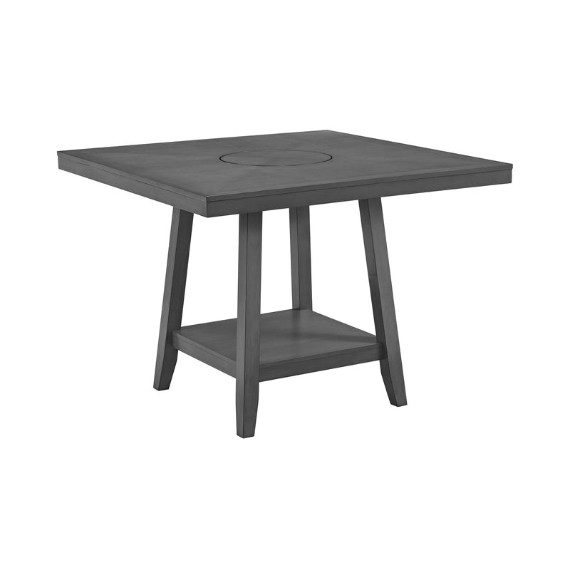 Seneca Square Counter Table with Lazy Susan