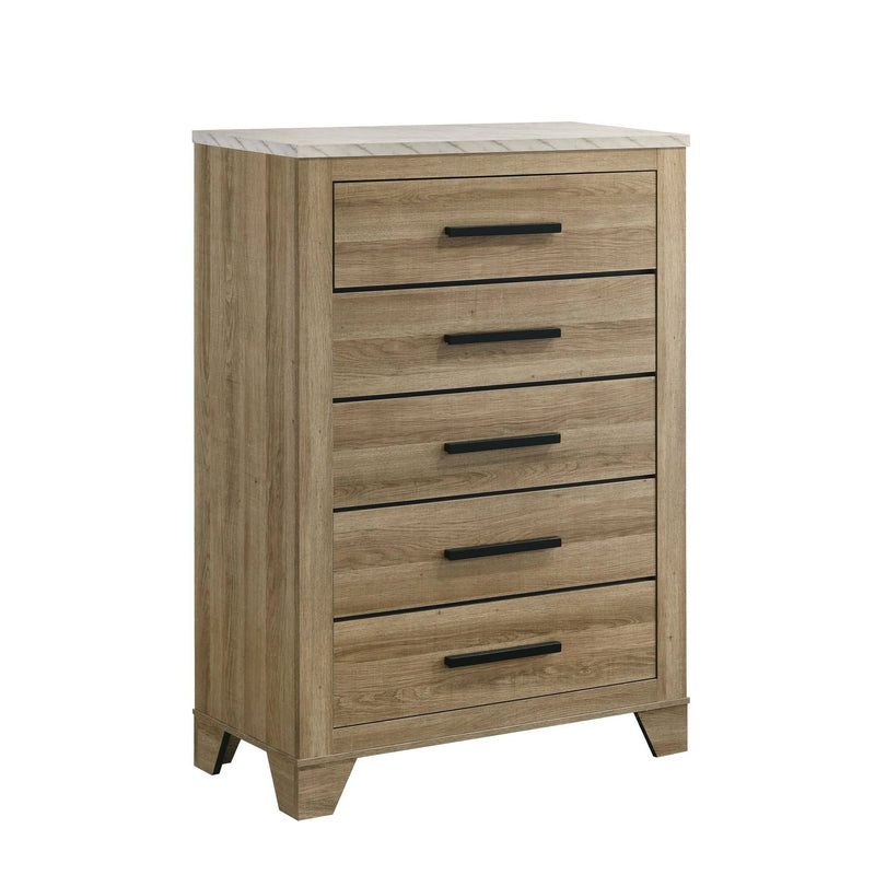 Caro Bedroom Set in Natural