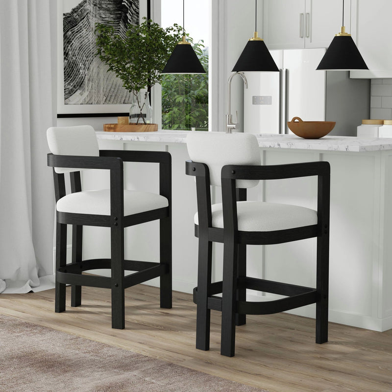 Portland Bar Stool in Black