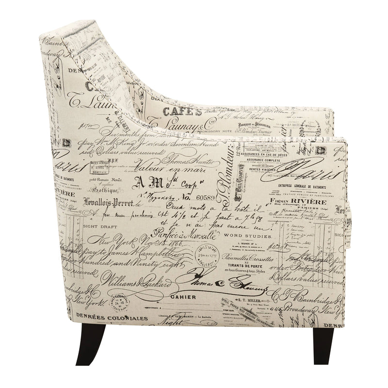 Erica 497 Chair w/Chrome Nails