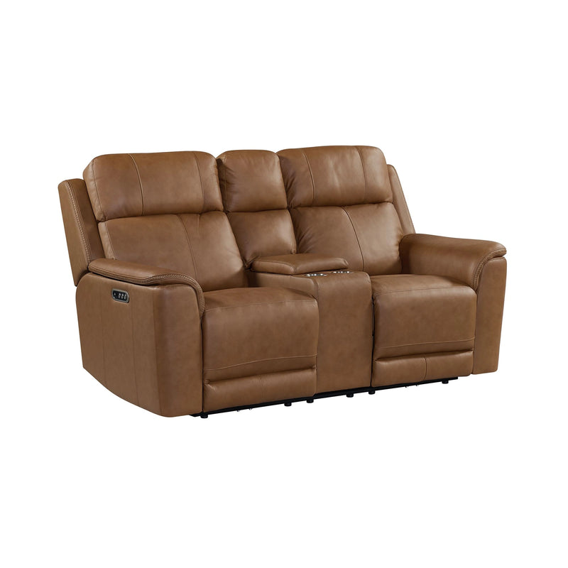 Mustang P3 Loveseat with Console in Aline