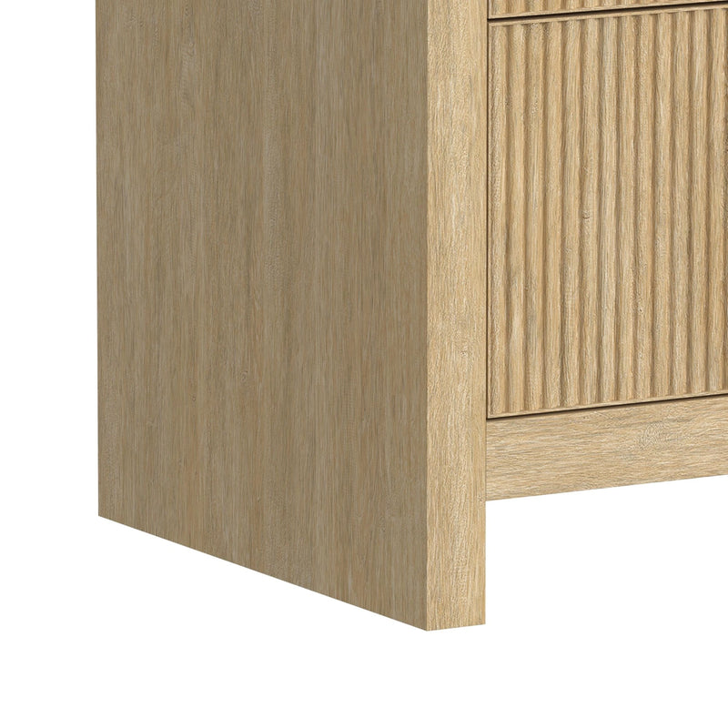 Ridgemont 2-Drawer Nightstand with USB