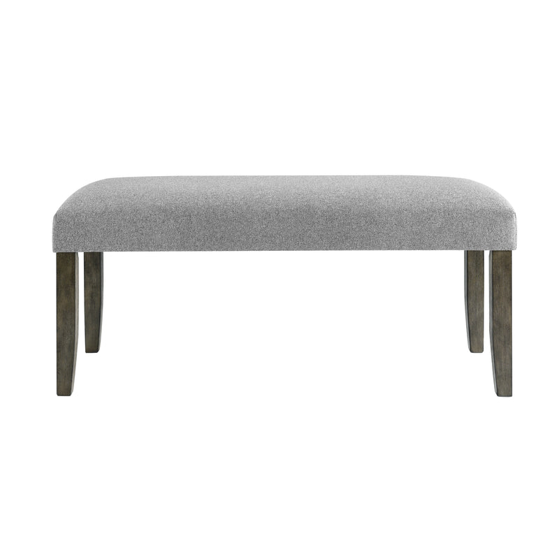 Steve Silver Emily Backless Bench in Mossy Grey