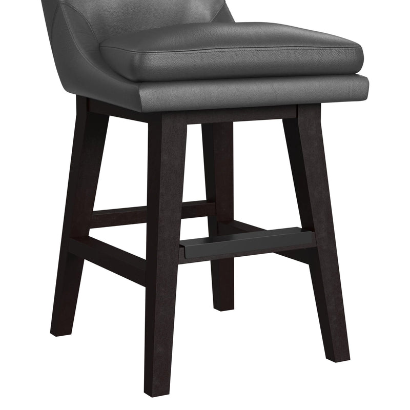 Villanova Swivel Counter Stool in Espresso (2 Per Carton)