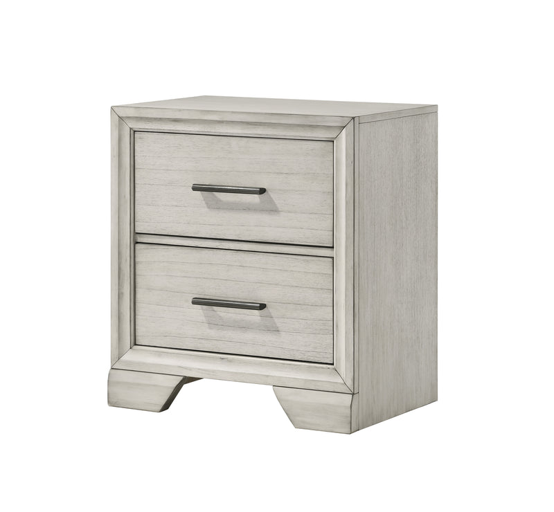 Jaymes Nightstand White Mist