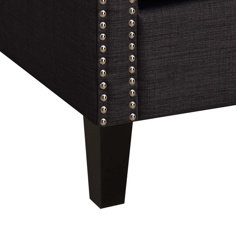 Erica 497 Chair w/Chrome Nails