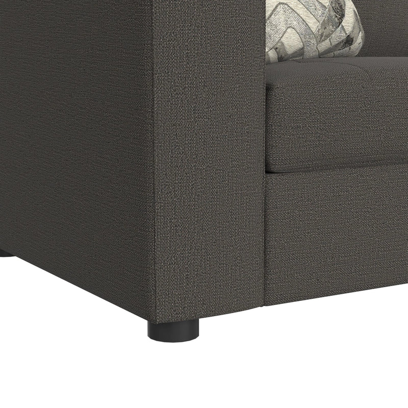 Options One Living Room Set in Palmer Plus Ash