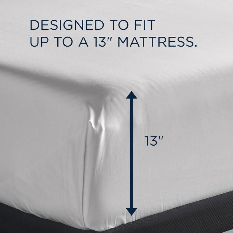 TEMPUR Classic Cotton Sheet Set White