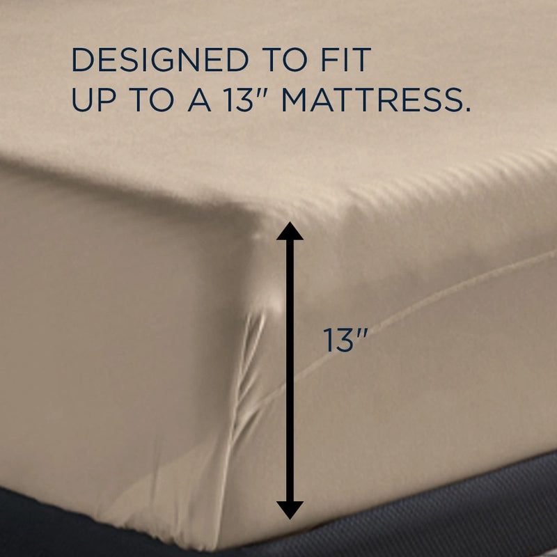 Tempur-Pedic Breeze Pillowcase Set - Sandstone