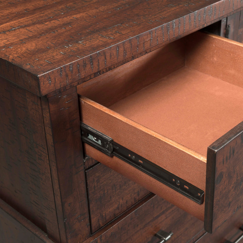 Jax Dresser & Mirror Set in Cherry