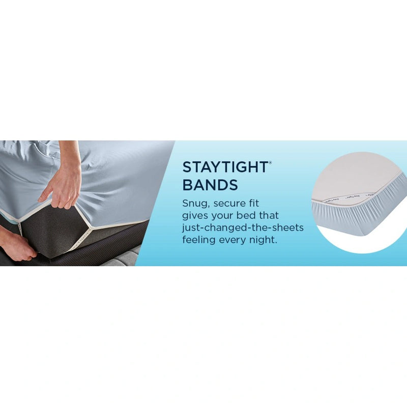 Tempur-Pedic Breeze Pillowcase Set - Sleepy Blue
