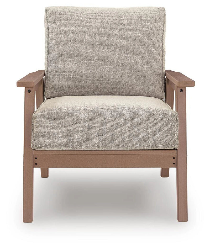 Cliffs Beach Outdoor Lounge Chair with Cushion (Set of 2)
