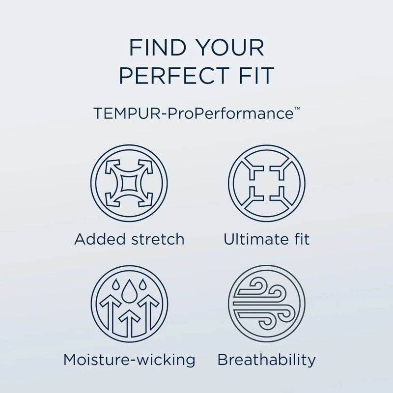 Tempur-Pedic ProPerformance Pillowcase Set - White