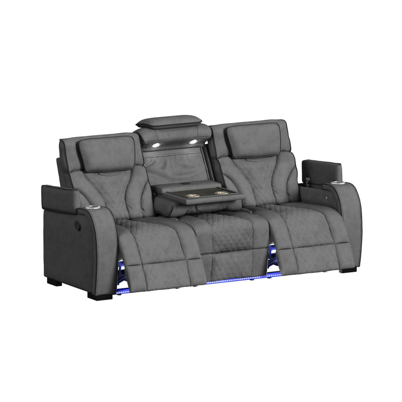 Blitz Motion Sofa with DDT, Reading Light, Wireless Charger and LED