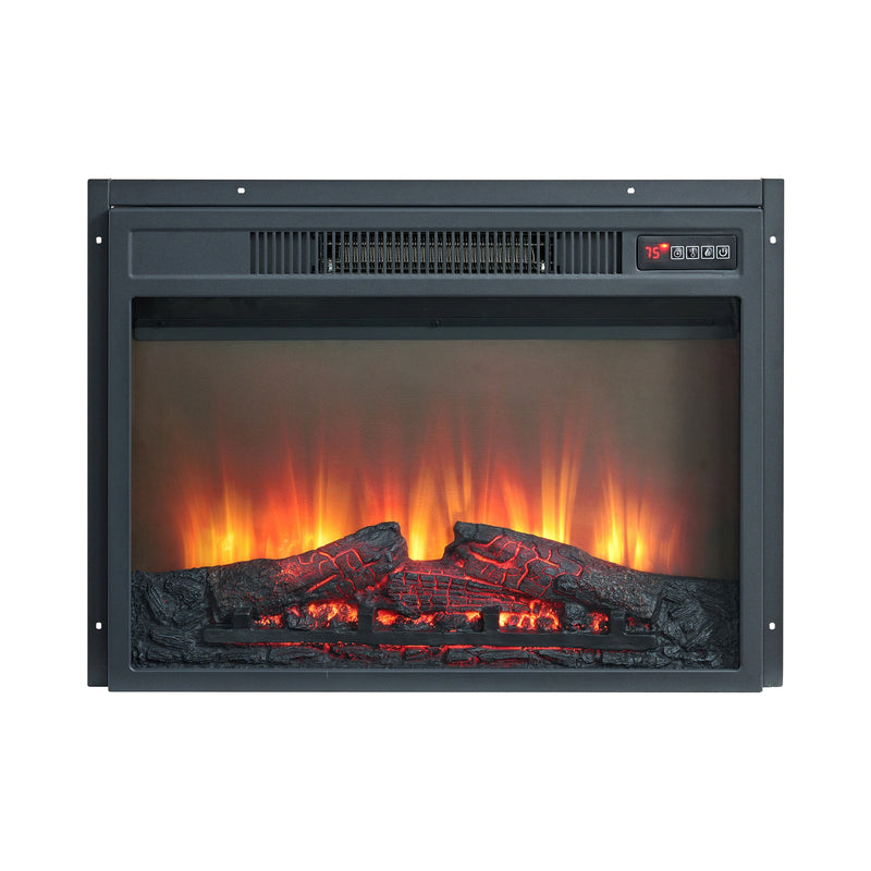 23"" Fireplace Insert in Black