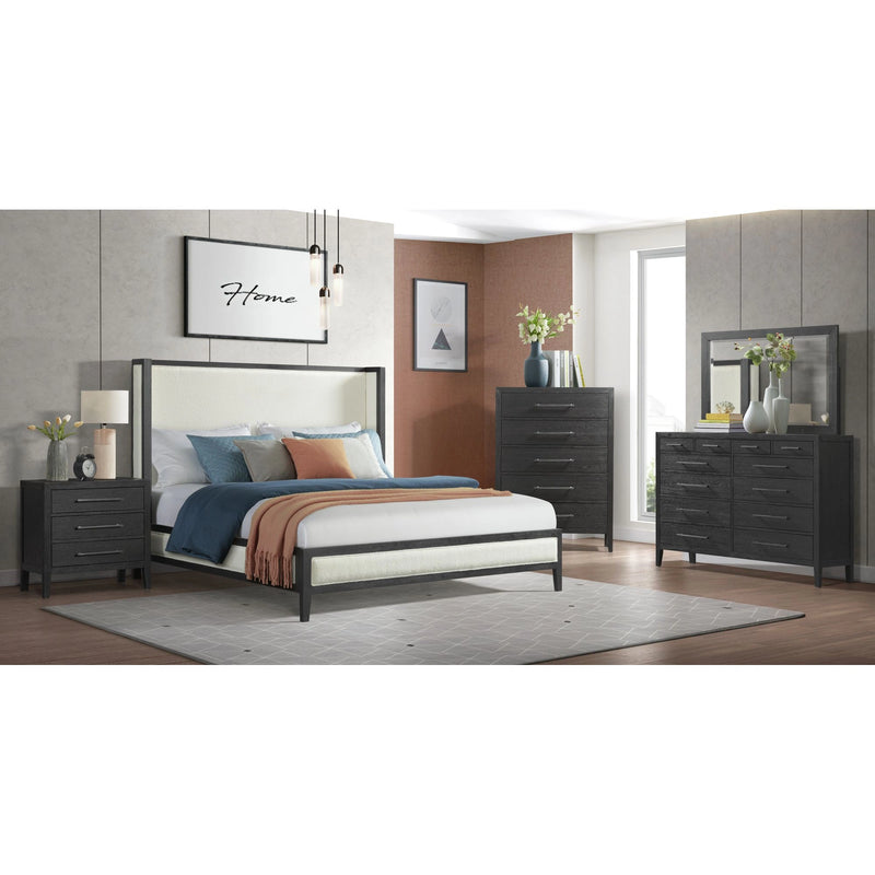 Versailles Contemporary 3-Drawer Nightstand