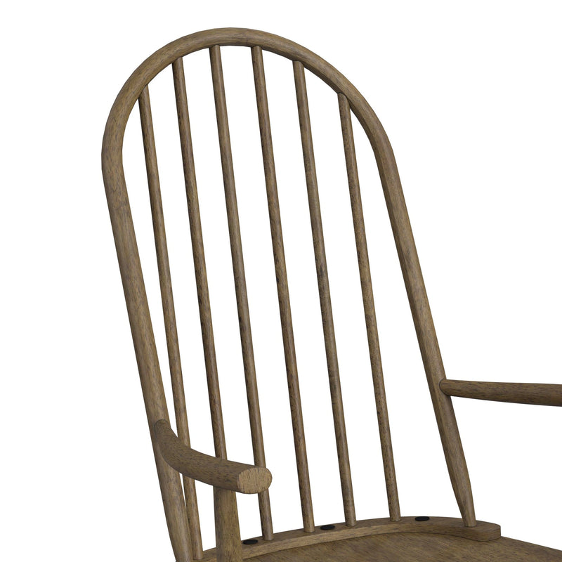 Heritage & Home Rocking Chair in Oak Brown