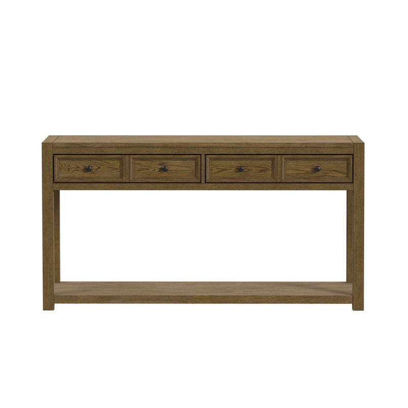 Heritage & Home Sofa Table in Oak Brown