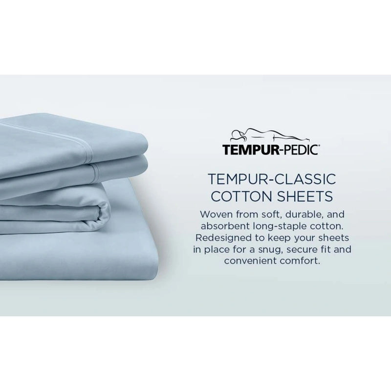 TEMPUR Classic Cotton Sheet Set Sandstone