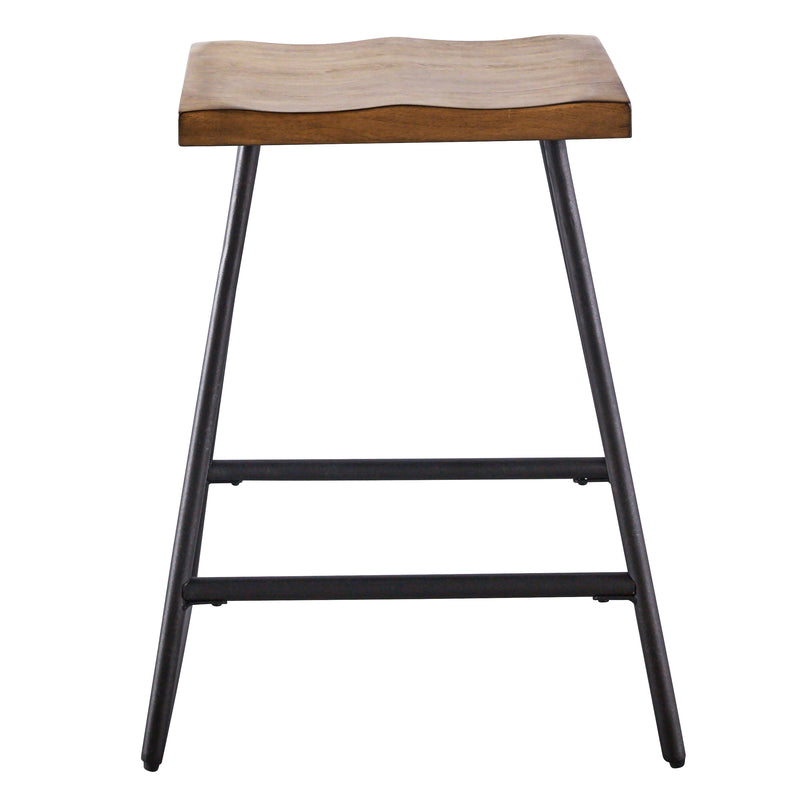 Steve Silver Landon Counter Stool in Natural Honey (Set of 2)