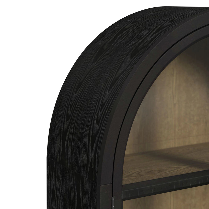 Taurus Bookcase in Flat Black