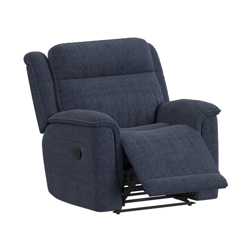 Striker Recliner in Bristol Cobalt