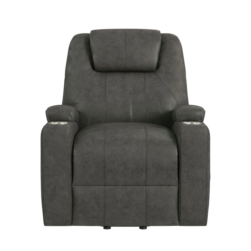 Kenmore P1 Lift Chair with Heat Massage in Simba DK Grey