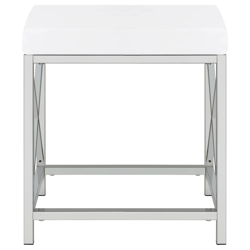 Eliza Makeup Vanity Table with LED Mirror and Stool