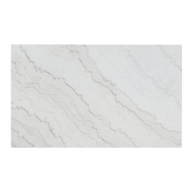 Lexi Dining Table in Espresso Base / White Marble Top
