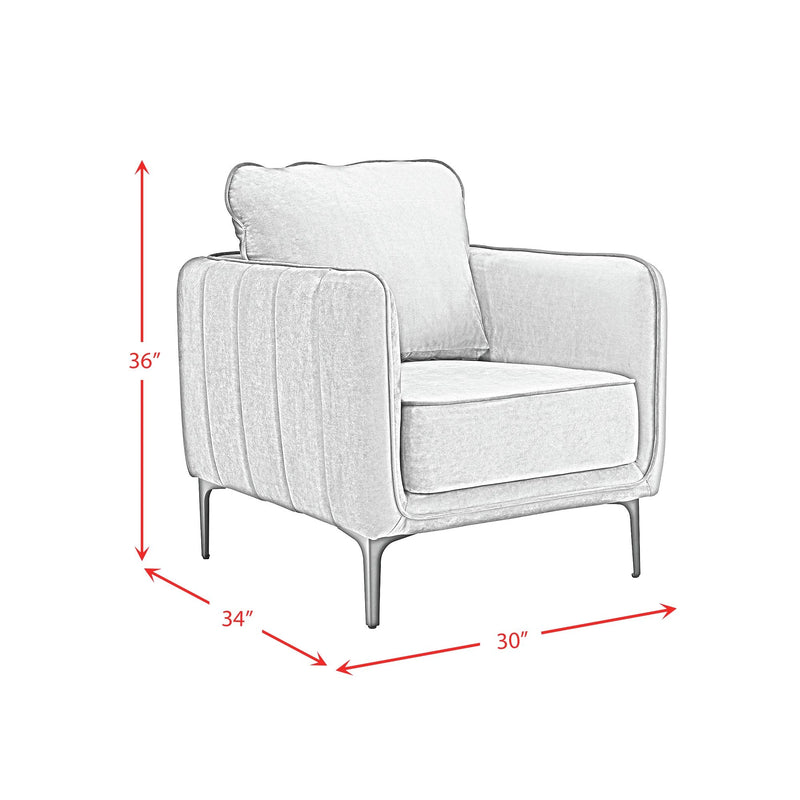 Rae Chair in Lavish 152 Velvet