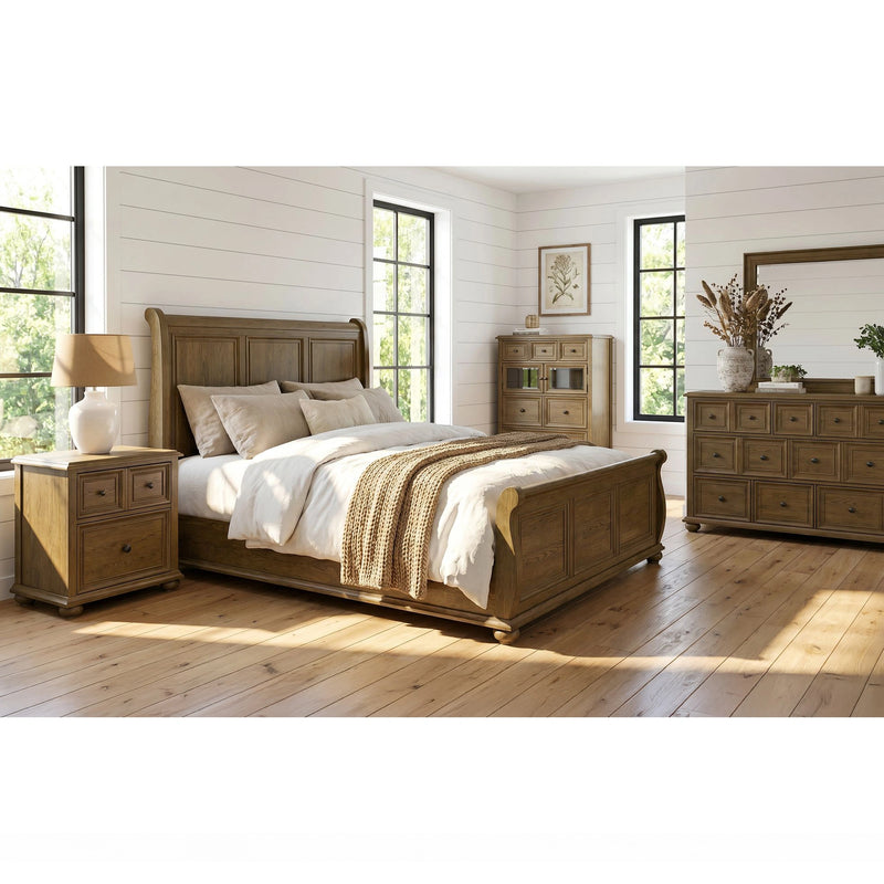 Heritage & Home Sleigh Bed