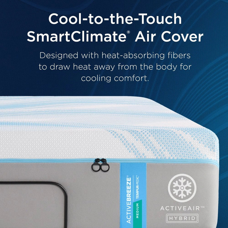 TEMPUR-ActiveBreeze® Medium Hybrid Mattress