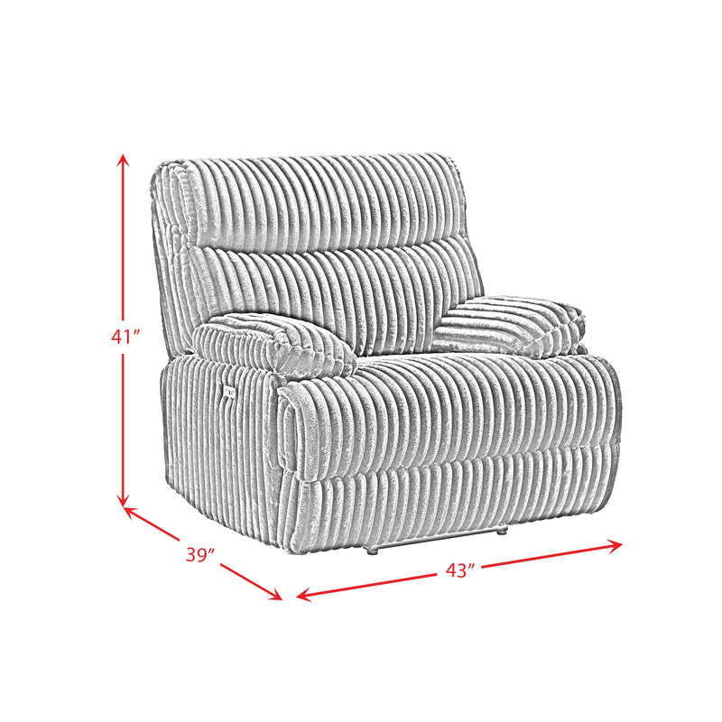 Admiral Recliner in Masis Black